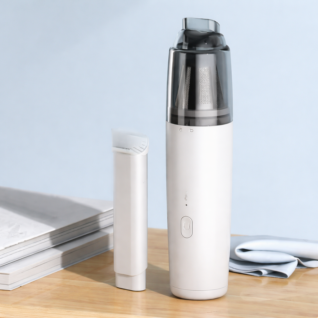 Cordless Mini Vacuum Cleaner – Strong 6000Pa Suction for Car & Home